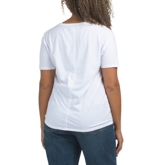 AG TRUE WHITE Henson Tee Short Sleeve Tee - Picture 2 of 2